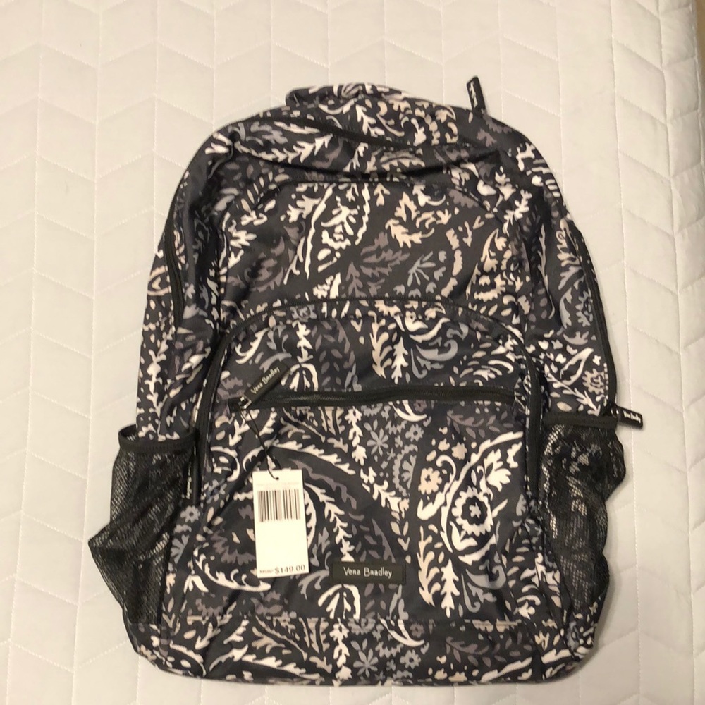 Vera Bradley Backpack (Paisley Noir)